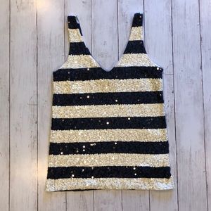 J.Crew Sparkly Sleeveless Top